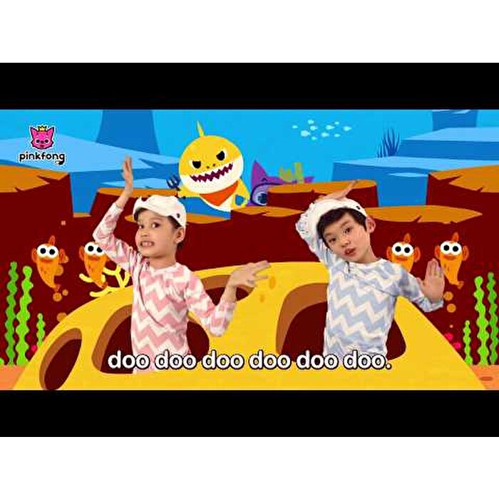 Baby Shark Sesli Mini Baba Shark Peluş 7 cm.