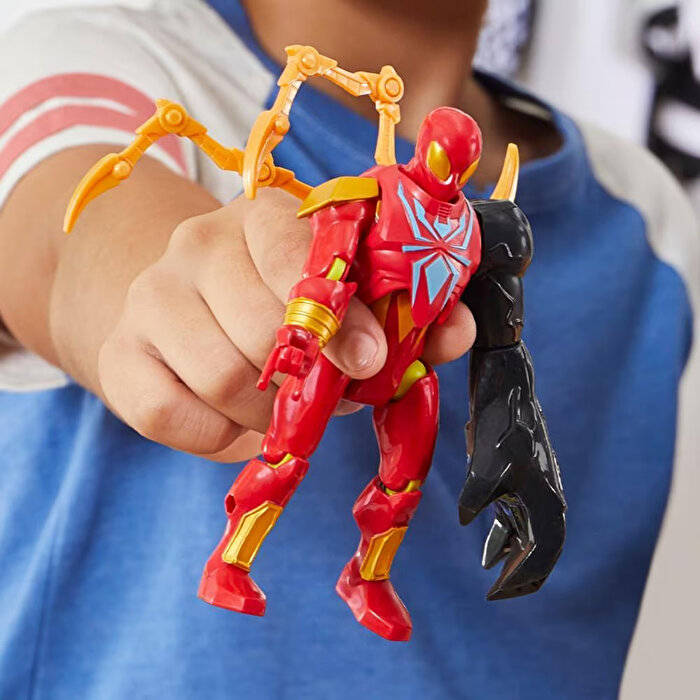Marvel MixMashers Iron Spider Deluxe Figür 12 Cm
