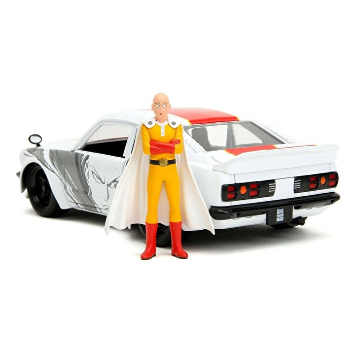 Jada One Punch Man 1:24 Die Cast 1974 Mazda RX-3 ve Saitama Figürü