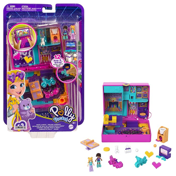 Polly Pocket ve Maceraları Oyun Setleri Race &  Rock HCG15