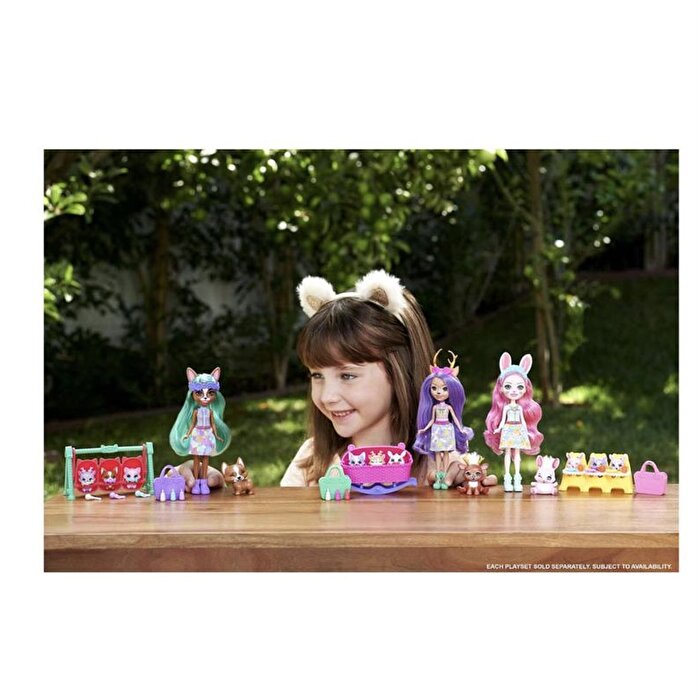 Enchanti̇mals Besti̇e Reveal Yakın Arkadaş Bebekler Crizia Corgi Show HLK86