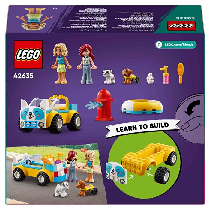 LEGO Friends Köpek Kuaförü Arabası 42635