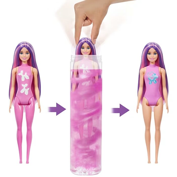 Barbie Color Reveal Balondan Hayvan Figürleri Serisi JFV58