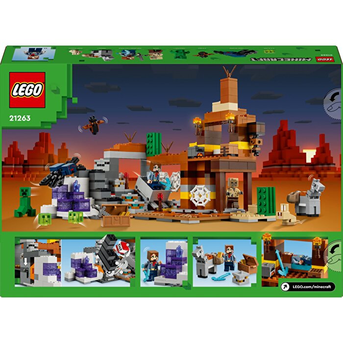 LEGO Minecraft Çorak Arazi Maden Kuyusu 21263