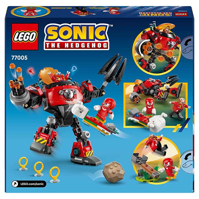 LEGO Sonic the Hedgehog Knuckles Dr. Eggman’ın Egg Crusher Robotuna Karşı 77005