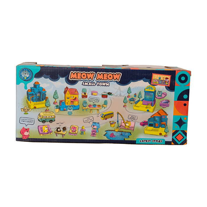 Şehir Seti Sesli Işıklı Kedili Mutfak Seti