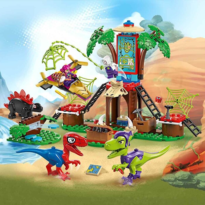 LEGO Marvel Ağaç Ev Karargahında Spidey ve Gobby'nin Raptor Savaşı 11200