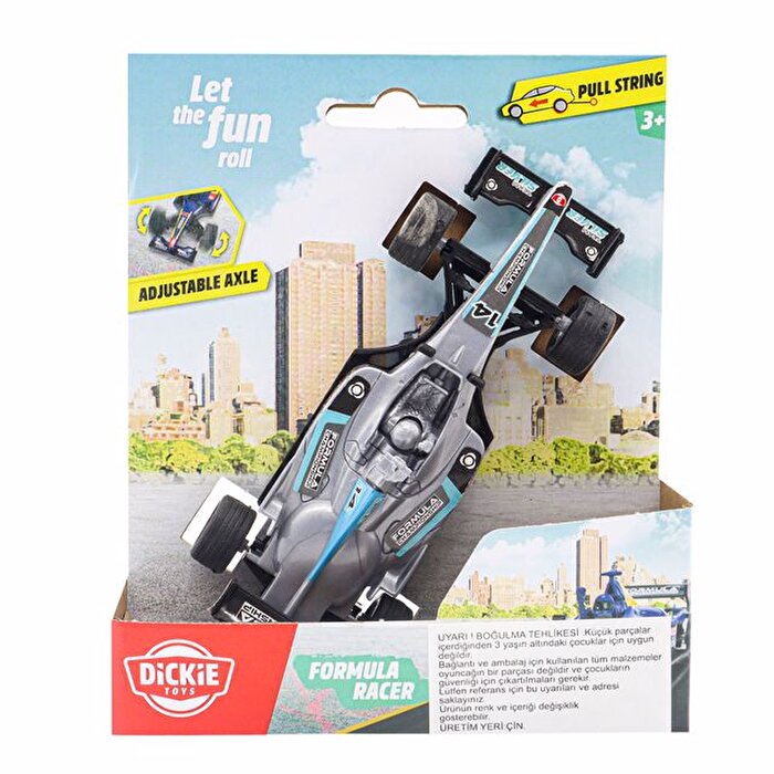 Dickie Toys Formula Yarışçı Gri