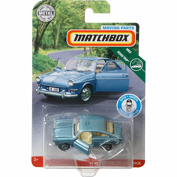 Matchbox 1:64 Arabalar '65 Volkswagen Type 3 Fastback GBH30