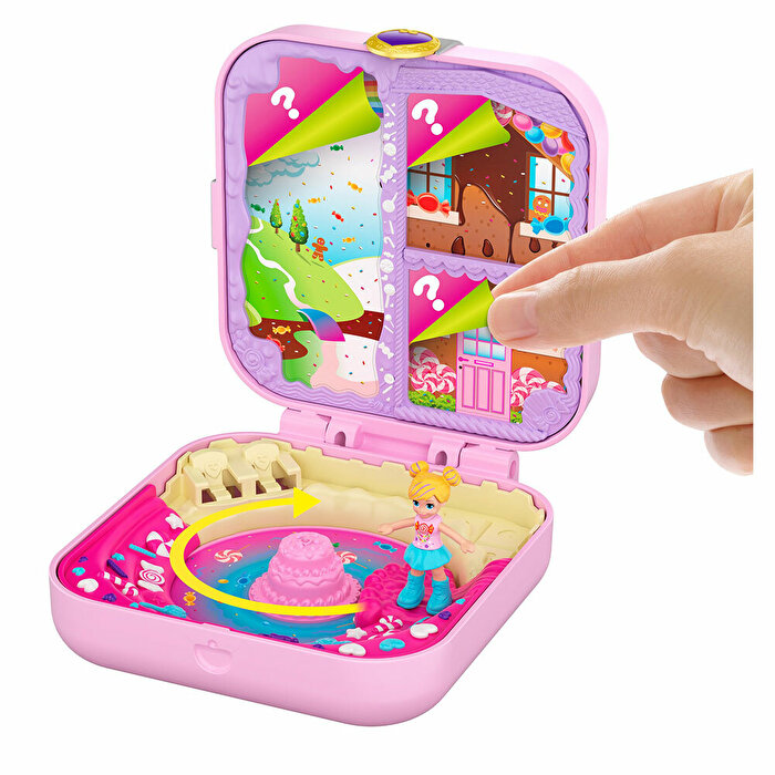 Polly Pocket Sürprizlerle Dolu Micro Oyun Setleri Şekerleme Temalı  GKV11