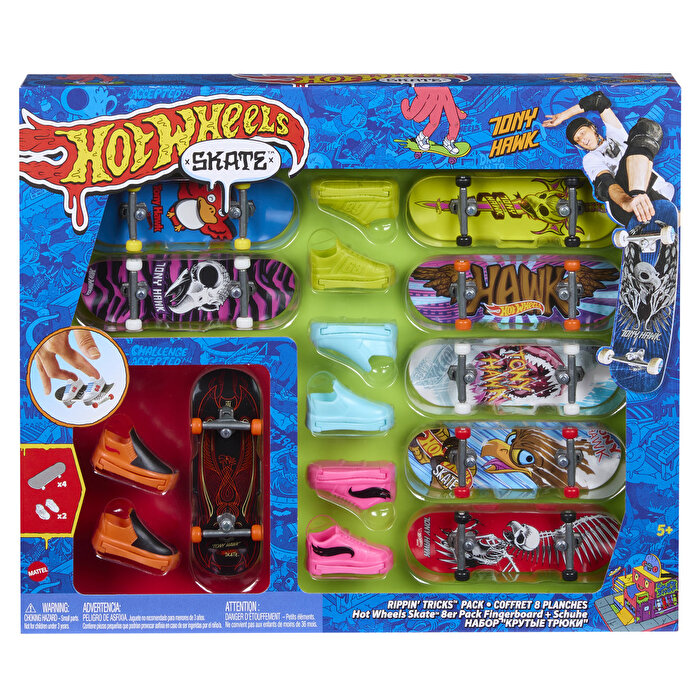 Hot Wheels Skate Rippin' Tricks Set 8'li