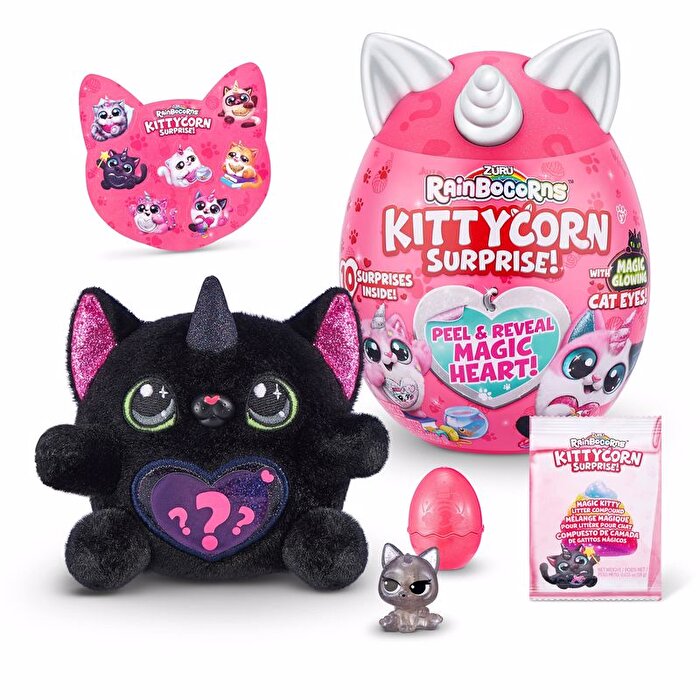 Rainbocorns Kittycorn Mini Sürpriz Beyaz Kedi Kulaklı