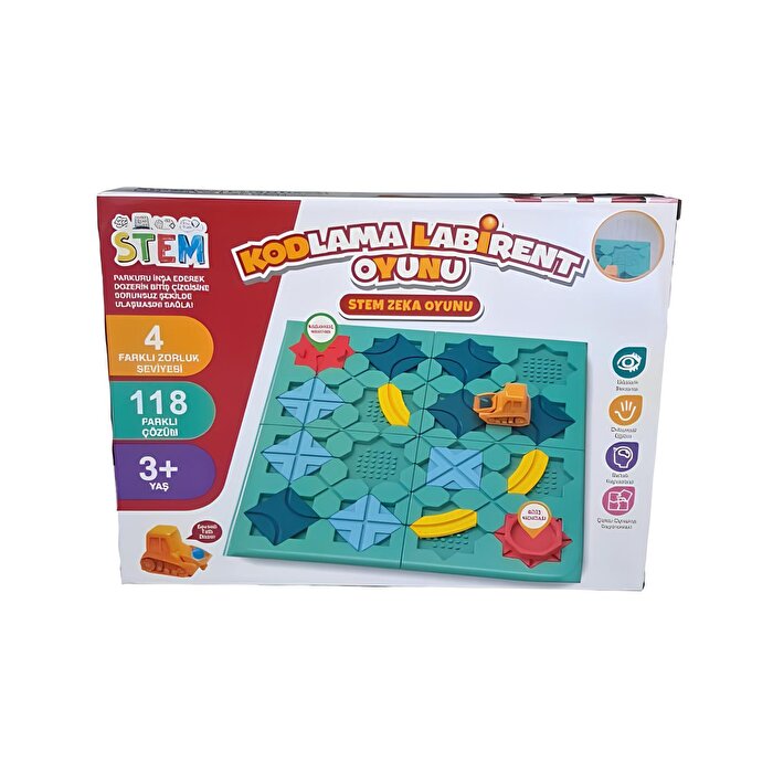 Kodlama Labirent Stem Zeka Oyunu