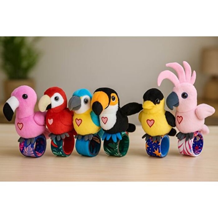 Happy Yappers Slap Bant Kırmızı Konuşan ve Taklit Eden Toucan