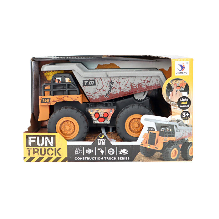 Sesli Işıklı Pilli Eğlenceli Taşıyıcı Kamyon