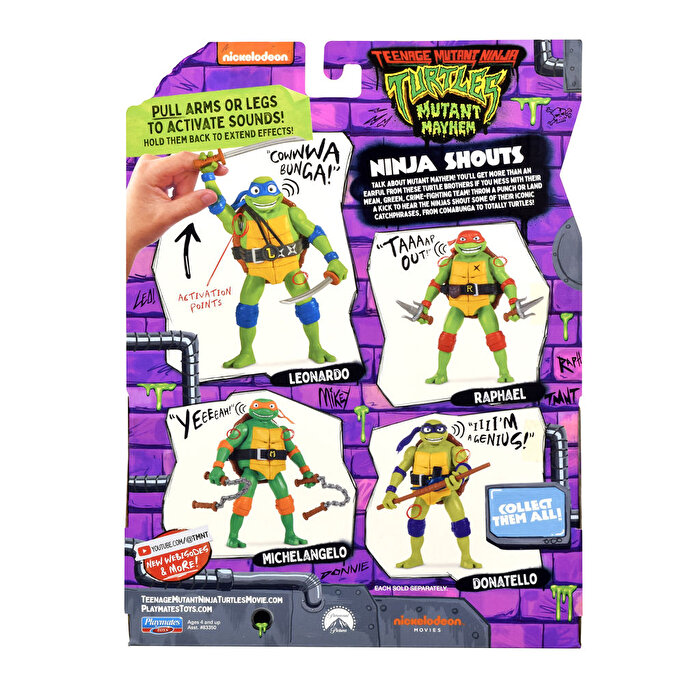TMNT Delüks Aksiyon Figürler Donatello 83350