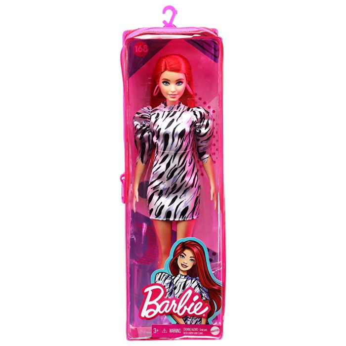 Barbie Büyüleyici Parti Bebekleri Zebra Desenli Elbiseli GRB56