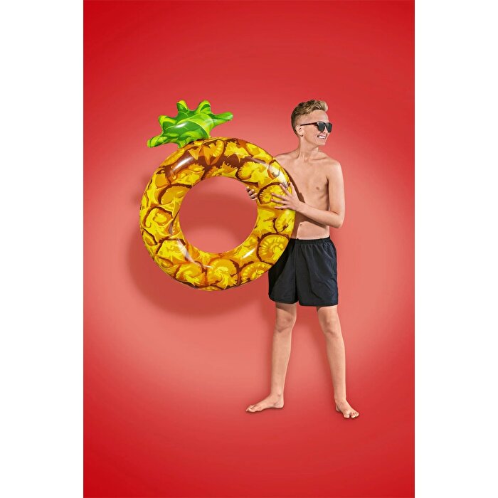 Bestway Ananas Desenli Yüzme Simidi