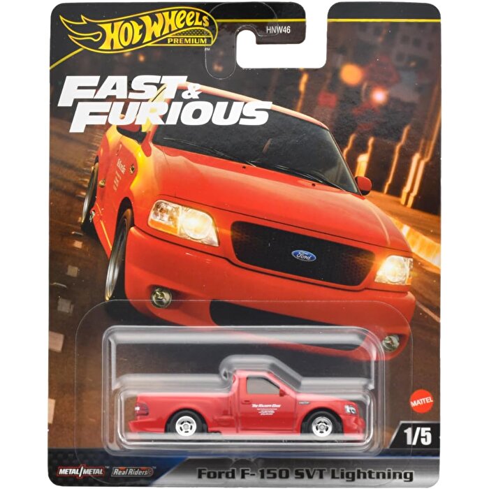 Hot Wheels Hızlı ve Öfkeli Premium Arabalar Ford F-150 SVT Lightning HYP75