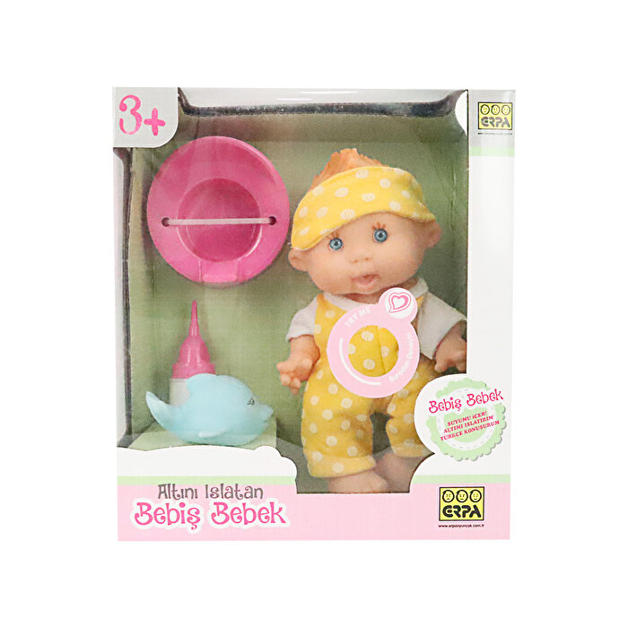 Altını Islatan Bebiş Erkek Bebek ve Minik Arkadaşı