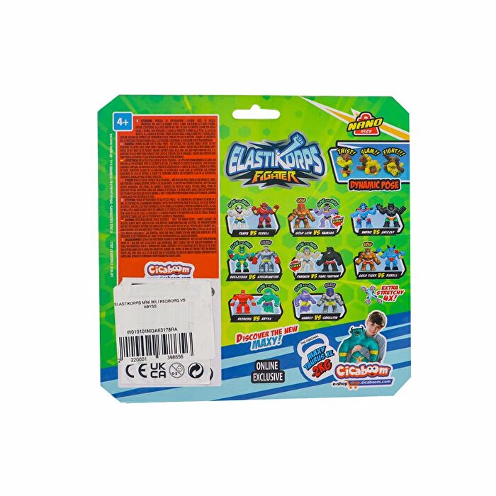 Elastikorps Mini İkili Redborg ve Abyss