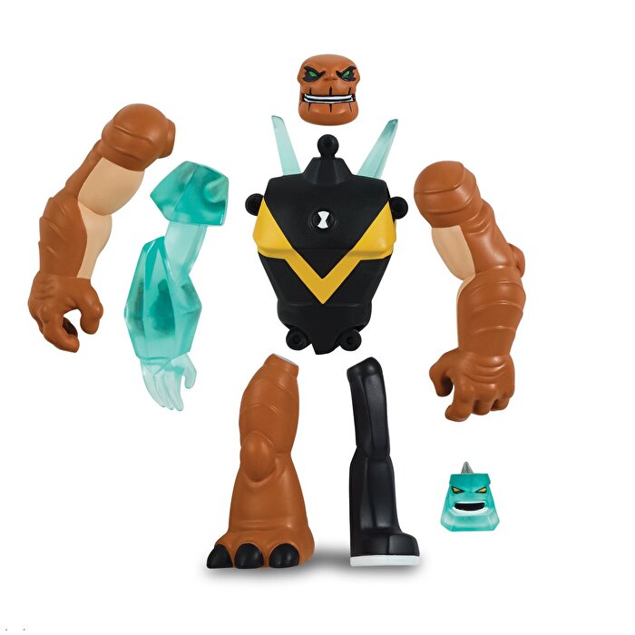 Ben 10 Aksiyon Figürler S1 W12 Omniglitch Diamond-Gasaur