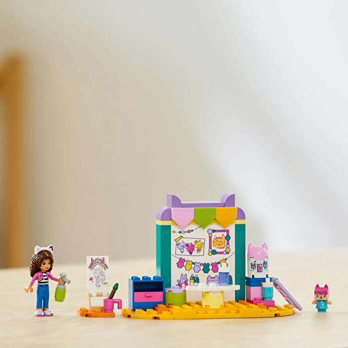 LEGO Gabby’s Dollhouse Karton Yavru Kedi ile El Sanatları 10795