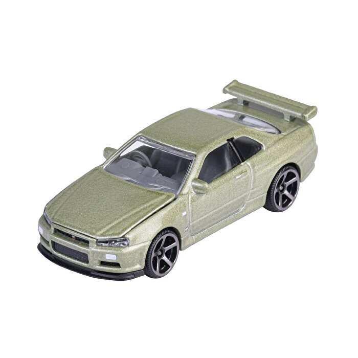 Majorette Japan Serisi Premi̇um Arabalar Nissan Skyline Gt-R (R34) Su Yeşi̇li̇