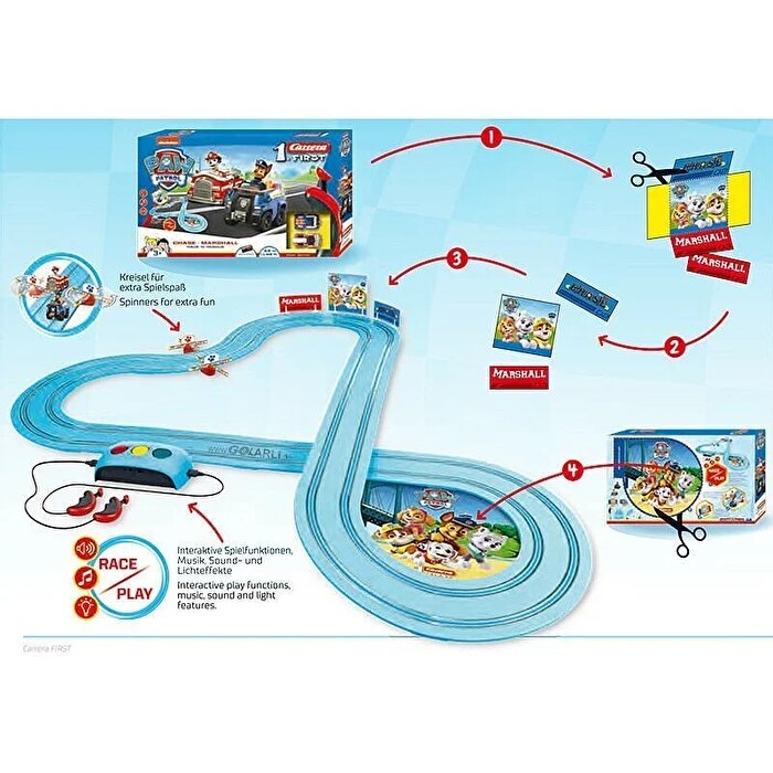 Carrera 1 First Paw Patrol Race Rescue
