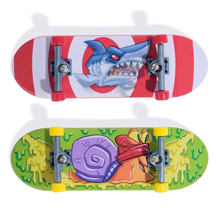 Tech Deck SK8 Crew Figürlü Parmak Kaykayı 2’li Set 2