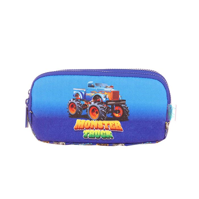 Kaukko Kids 3 Bölmeli Cube Monster Truck Kalem Çantası