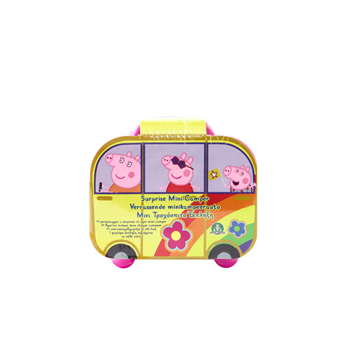 Peppa Pig Mini Campers Sürpriz Figürler Pembe