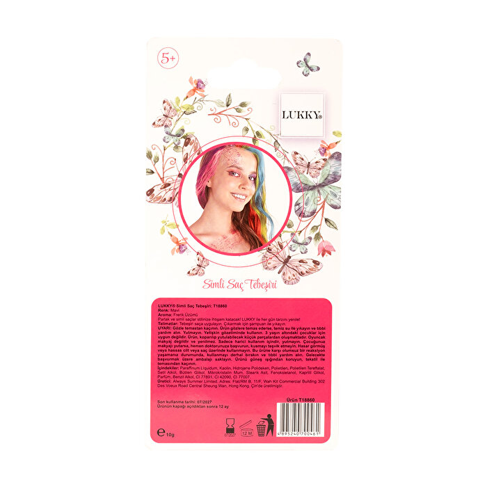 Lukky Mavi Simli Saç Tebeşiri