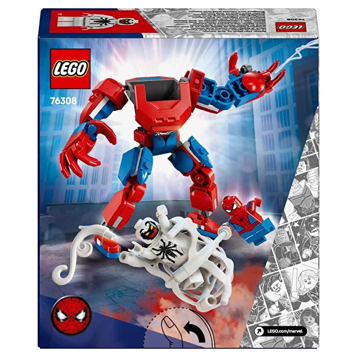 LEGO Marvel Örümcek Adam Robotu Anti Venom’a Karşı 76308