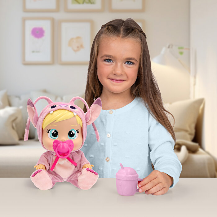 Cry Babies Love and Care Angel Kostümlü Bebek