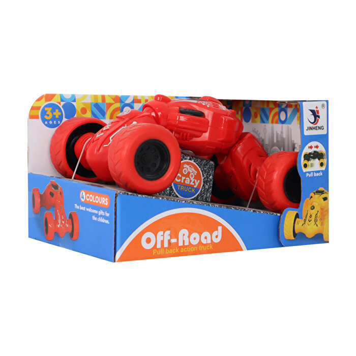 Çek Bırak Teleskopik Araba Kırmızı