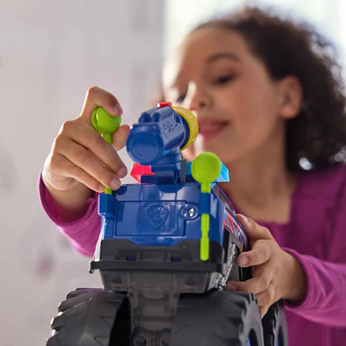 Paw Patrol Sesli ve Işıklı Rescue Wheels Figür ve Kurtarma Aracı