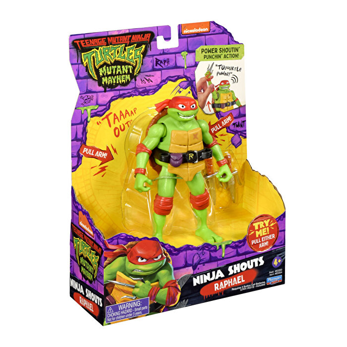 TMNT Delüks Aksiyon Figürler Raphael 83350