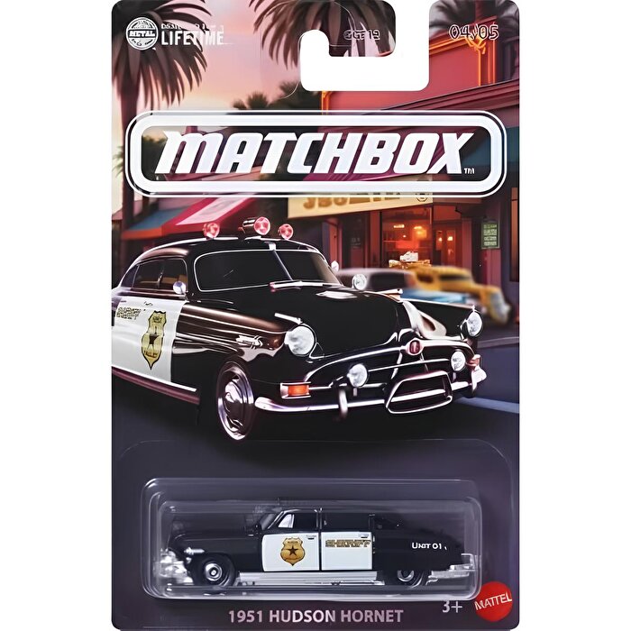 Matchbox Temalı Arabalar 1951 Hudson Hornet JCG65