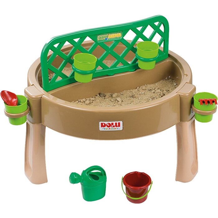 4'ü 1 Arada Bahçe Kum ve Su Aktivite Masası