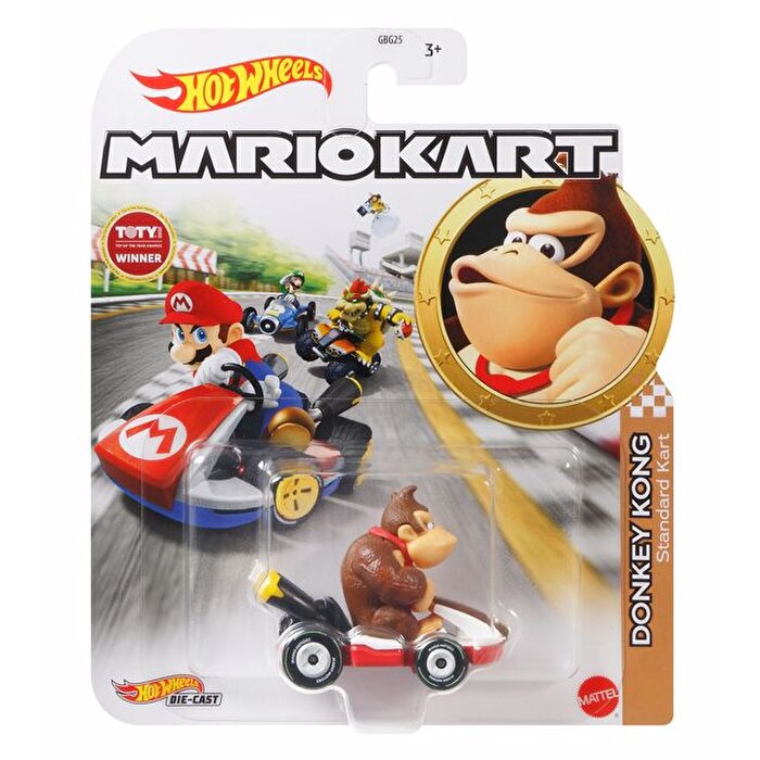 Hot Wheels Mario Kart Karakter Araçlar Donkey Kong GRN24