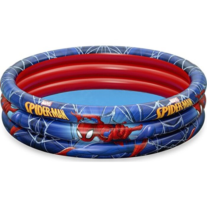 Bestway Spiderman Çocuk Havuzu 3 Bölmeli 122x30 Cm