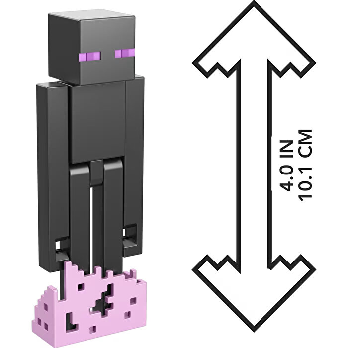 Mi̇necraft Aksesuarlı Fi̇gür Enderman JCN37