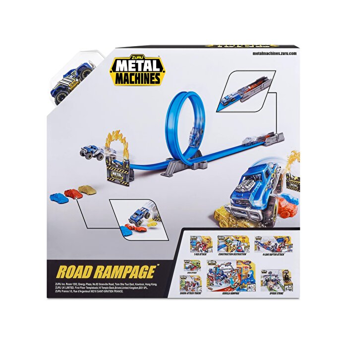Metal Machines Kızgın Yol Oyun Seti 6701