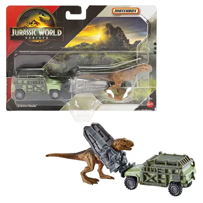 Matchbox Jurassi̇c World Di̇no Transporter Arabaları Tyranno-Hauler JGM05