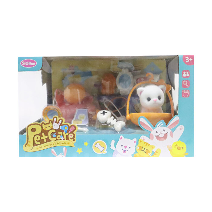 Pet Care Aksesuarlı Oyun Seti Kedi