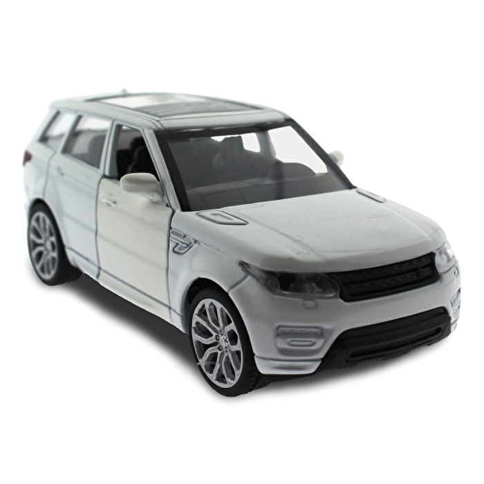 1:32 Die Cast Araçlar Sesli ve Işıklı Beyaz