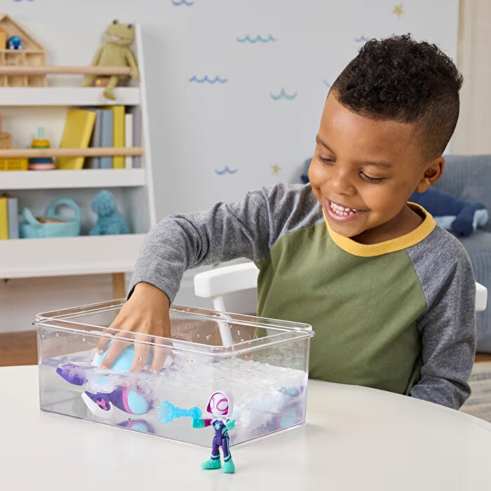 Spidey ve Arkadaşları Su Ağı Figür Oyun Seti Ghost Turtle G1466