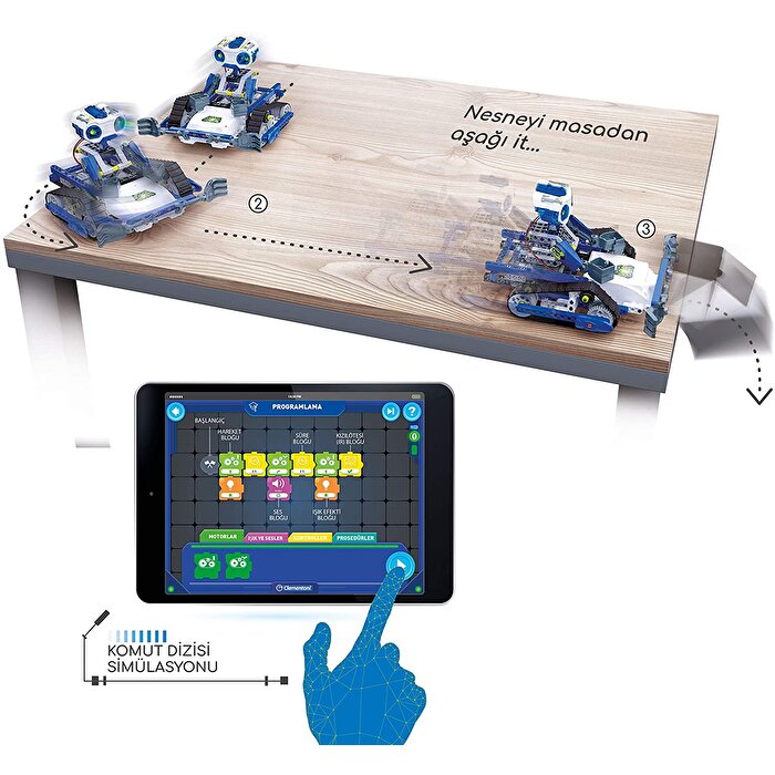 Clementoni Coding Lab Robomaker Start Bilim Seti Arma an Oyuncak