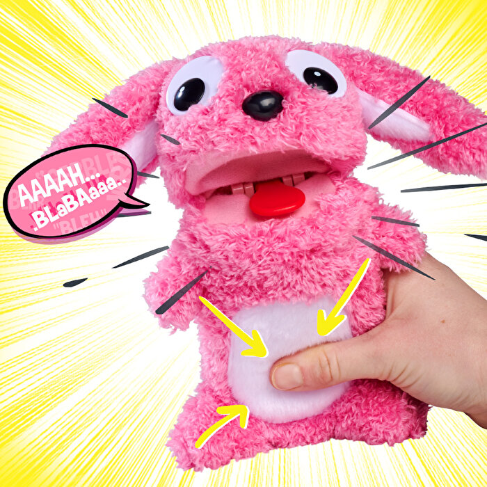 ScreamerZ Sesli Peluş Serseri Tavşan